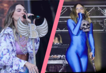 Belinda defendiendo a fan y pide que «no le tuerzan el brazo»