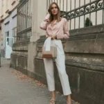 rosa y blanco